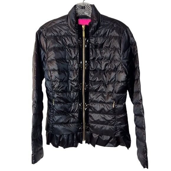 Lilly Pulitzer Darcia Jacket Onyx Size 2 - Picture 5 of 9